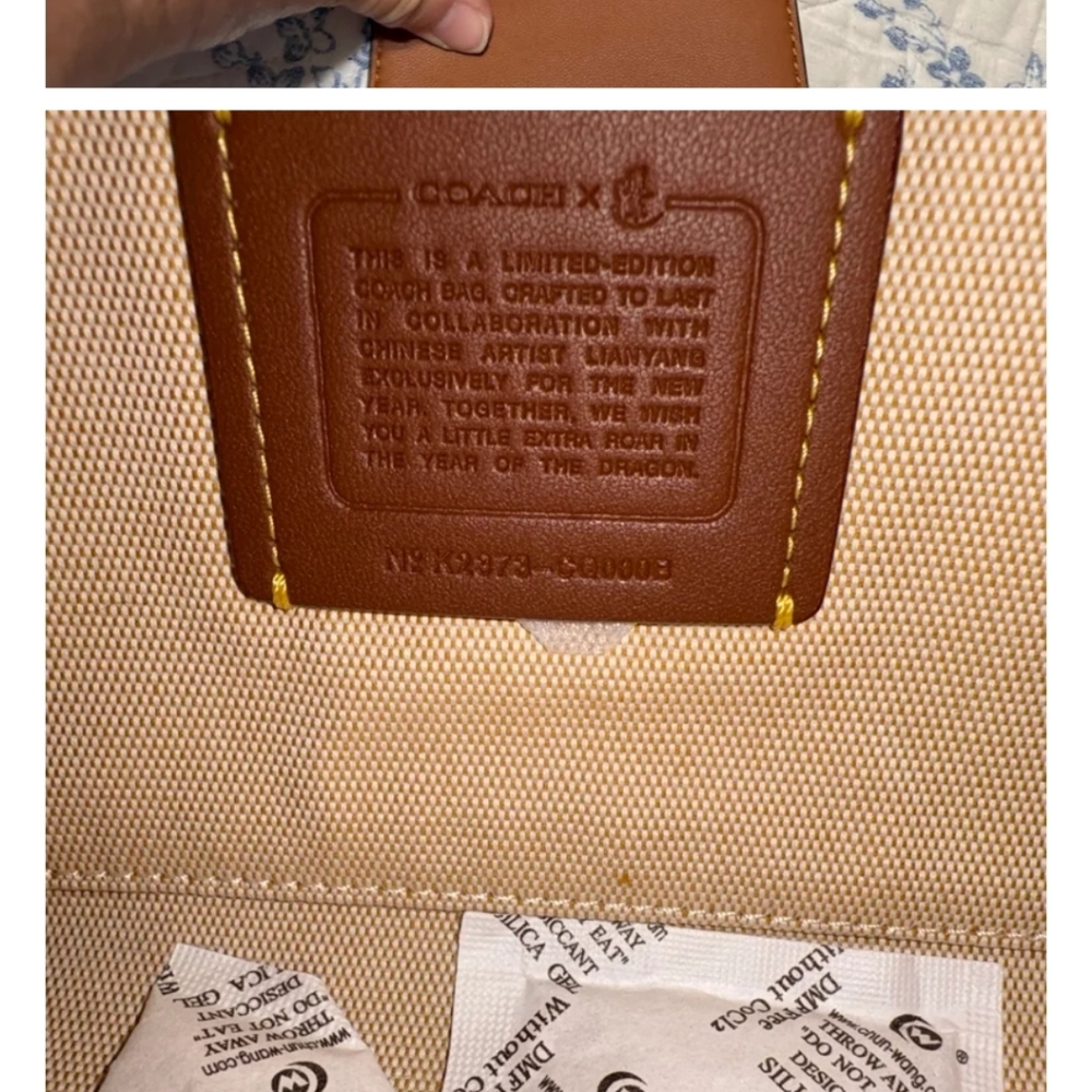 Coach Year Of The Dragon  Rogue and Wallet Set NWT.HTF - Picture 10 of 10